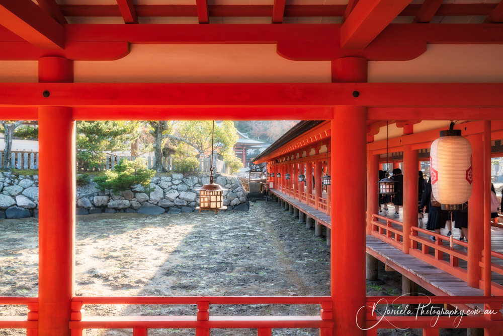 Miyajima Itsukushima Shrine Architectural Detail